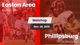 Matchup: Easton  vs. Phillipsburg  2019