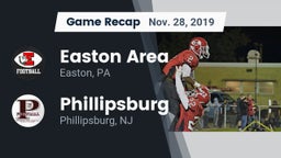 Recap: Easton Area  vs. Phillipsburg  2019