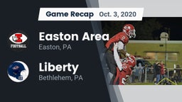 Recap: Easton Area  vs. Liberty  2020