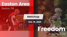 Matchup: Easton  vs. Freedom  2020