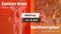 Matchup: Easton  vs. Northampton  2020