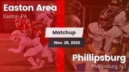 Matchup: Easton  vs. Phillipsburg  2020