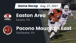 Recap: Easton Area  vs. Pocono Mountain East  2021