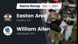 Recap: Easton Area  vs. William Allen  2021
