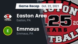 Recap: Easton Area  vs. Emmaus  2021