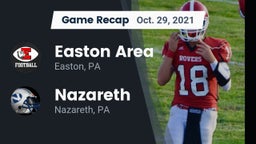 Recap: Easton Area  vs. Nazareth  2021