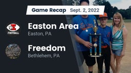 Recap: Easton Area  vs. Freedom  2022