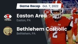 Recap: Easton Area  vs. Bethlehem Catholic  2022