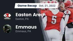 Recap: Easton Area  vs. Emmaus  2022