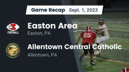 Recap: Easton Area  vs. Allentown Central Catholic  2023