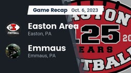 Recap: Easton Area  vs. Emmaus  2023