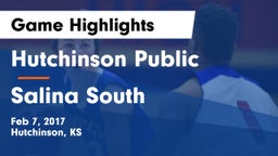 Hutchinson Public  vs Salina South  Game Highlights - Feb 7, 2017