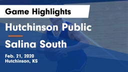Hutchinson Public  vs Salina South  Game Highlights - Feb. 21, 2020