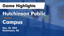 Hutchinson Public  vs Campus  Game Highlights - Dec. 20, 2022