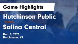 Hutchinson Public  vs Salina Central  Game Highlights - Dec. 5, 2023