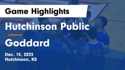 Hutchinson Public  vs Goddard  Game Highlights - Dec. 15, 2023
