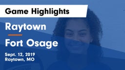 Raytown  vs Fort Osage  Game Highlights - Sept. 12, 2019