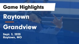 Raytown  vs Grandview  Game Highlights - Sept. 3, 2020