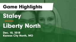Staley  vs Liberty North Game Highlights - Dec. 10, 2018