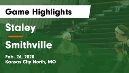 Staley  vs Smithville  Game Highlights - Feb. 26, 2020