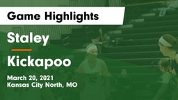 Staley  vs Kickapoo  Game Highlights - March 20, 2021