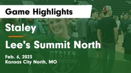 Staley  vs Lee's Summit North  Game Highlights - Feb. 6, 2023