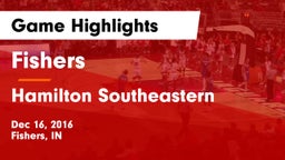 Fishers  vs Hamilton Southeastern  Game Highlights - Dec 16, 2016