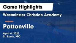 Westminster Christian Academy vs Pattonville  Game Highlights - April 6, 2022