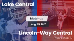 Matchup: Lake Central High vs. Lincoln-Way Central  2017