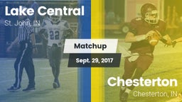 Matchup: Lake Central High vs. Chesterton  2017