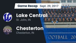 Recap: Lake Central  vs. Chesterton  2017