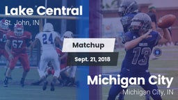 Matchup: Lake Central High vs. Michigan City  2018