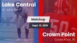 Matchup: Lake Central High vs. Crown Point  2019