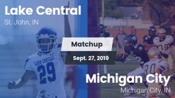 Matchup: Lake Central High vs. Michigan City  2019
