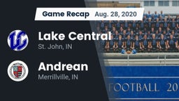 Recap: Lake Central  vs. Andrean  2020