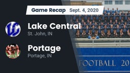 Recap: Lake Central  vs. Portage  2020