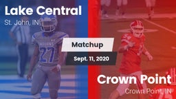 Matchup: Lake Central High vs. Crown Point  2020