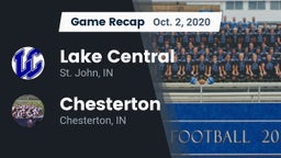 Recap: Lake Central  vs. Chesterton  2020