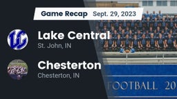 Recap: Lake Central  vs. Chesterton  2023