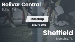 Matchup: Bolivar Central vs. Sheffield  2016