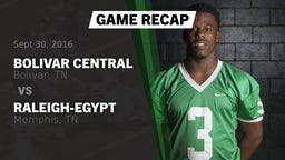 Recap: Bolivar Central  vs. Raleigh-Egypt  2016