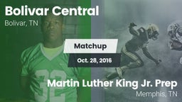 Matchup: Bolivar Central vs. Martin Luther King Jr. Prep 2016