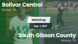 Matchup: Bolivar Central vs. South Gibson County  2017