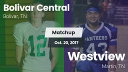 Matchup: Bolivar Central vs. Westview  2017