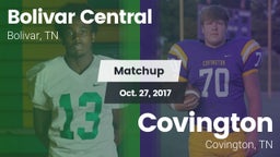 Matchup: Bolivar Central vs. Covington  2017