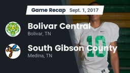 Recap: Bolivar Central  vs. South Gibson County  2017