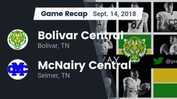 Recap: Bolivar Central  vs. McNairy Central  2018