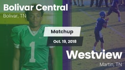 Matchup: Bolivar Central vs. Westview  2018