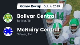 Recap: Bolivar Central  vs. McNairy Central  2019