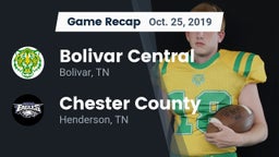 Recap: Bolivar Central  vs. Chester County  2019